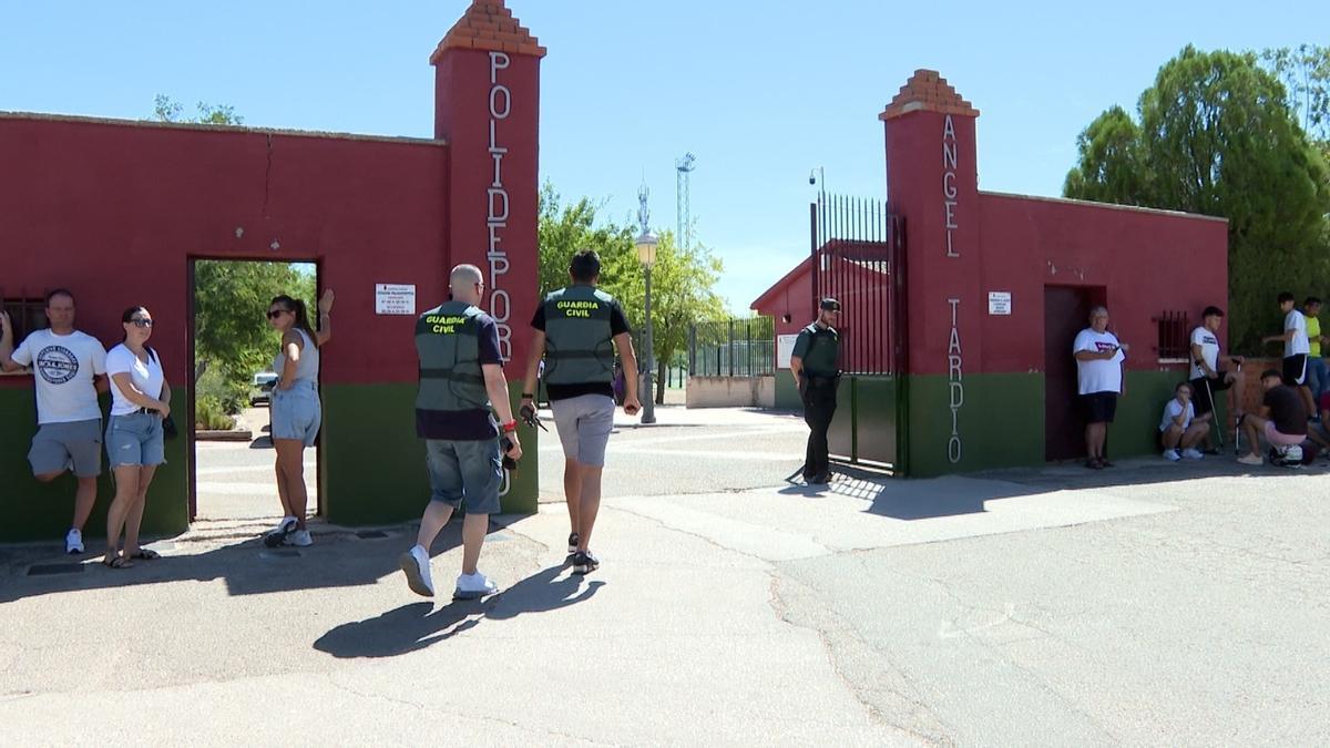 Instalaciones deportivas en las que se cometió el crimen.