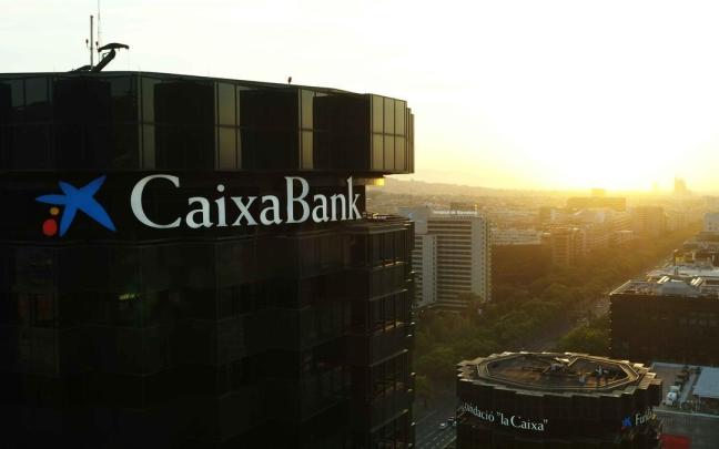 Sede corporativa de CaixaBank en Barcelona.