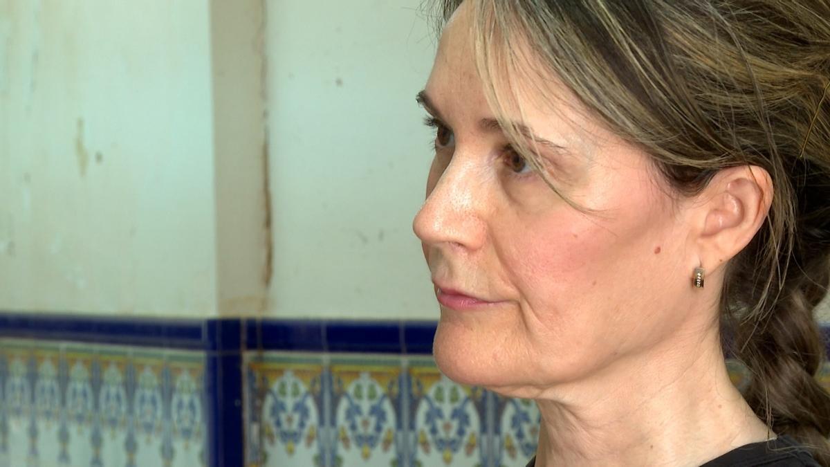 La presidenta de la Associació Víctimes Mortals Dana 29-O, Rosa Álvarez