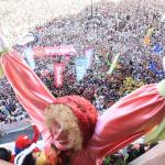 Inicio de Aste Nagusia desde el Teatro Arriaga.