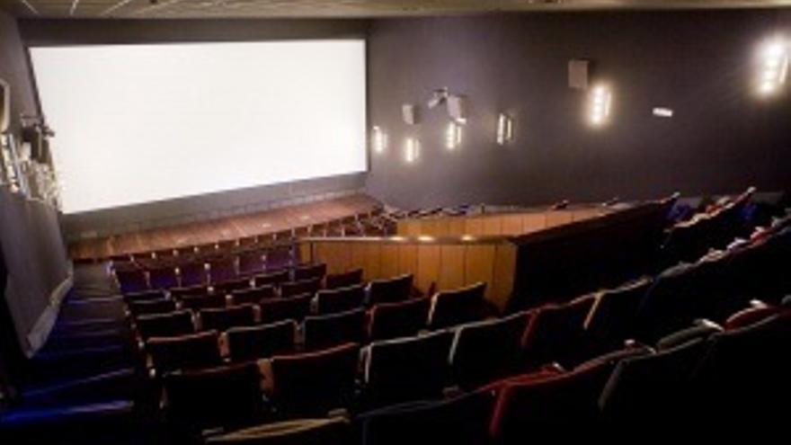 Una sala de cine.