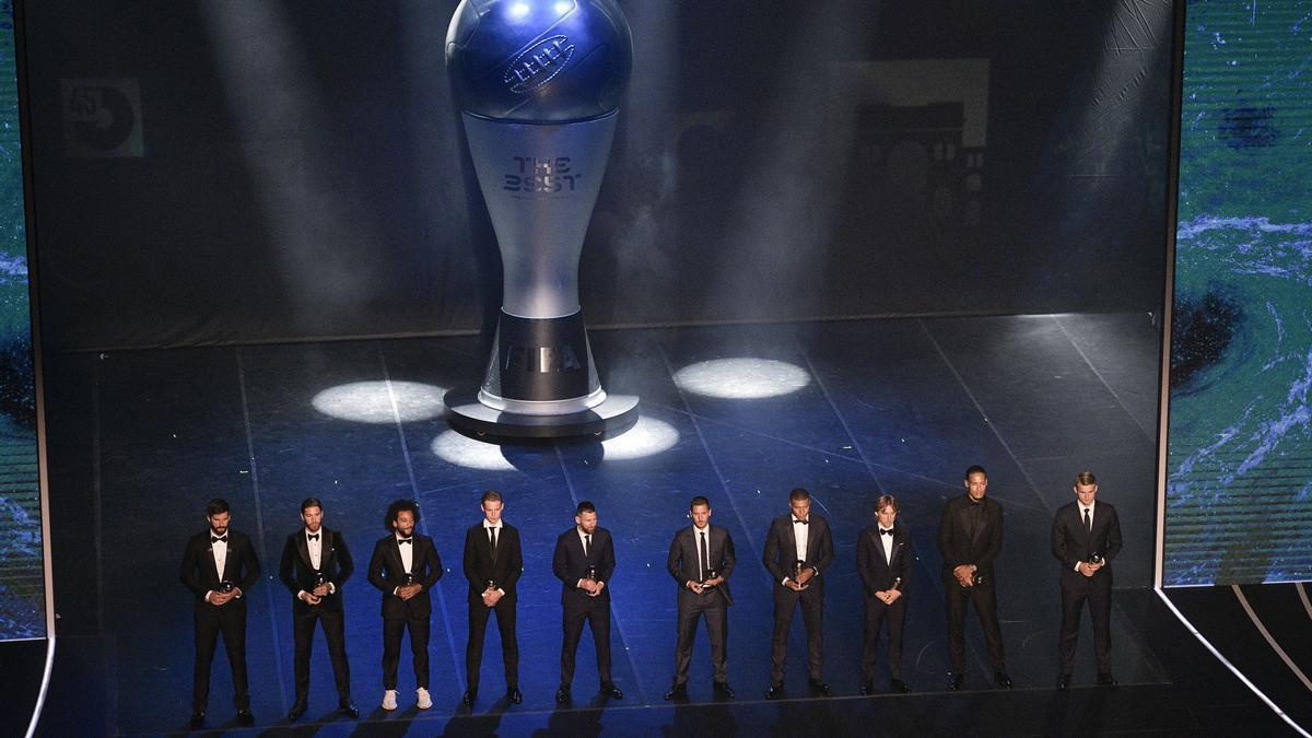 La gala del premio `The Best´ en 2019