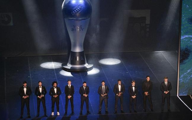 La gala del premio `The Best´ en 2019