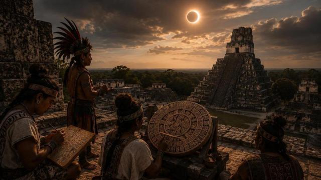 Los mayas se convirtieron en los grandes observadores del cielo