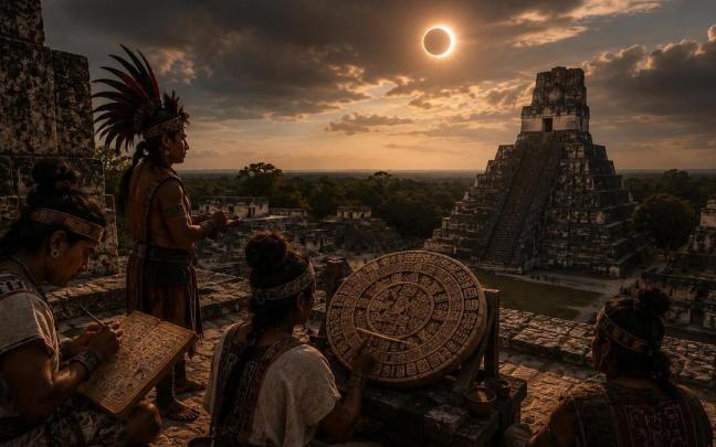 Los mayas se convirtieron en los grandes observadores del cielo