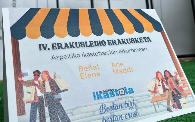 40 saltoki txikietako erakuskeihotan daude ikusgai ekimenean parte hartu duten 169 ikasleen obrak
