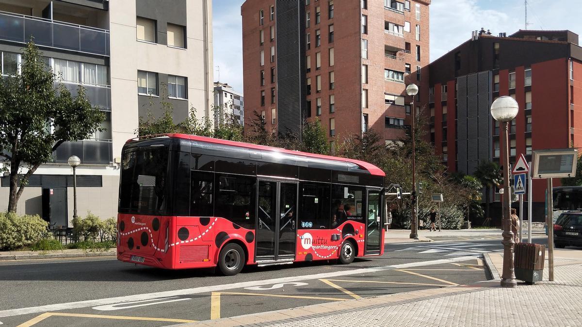 Autobús urbano Manttangorri de Lasarte-Oria