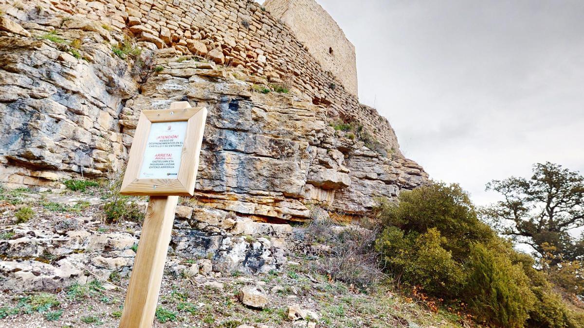 Visita virtual al castillo de Astulez en Valdegovía