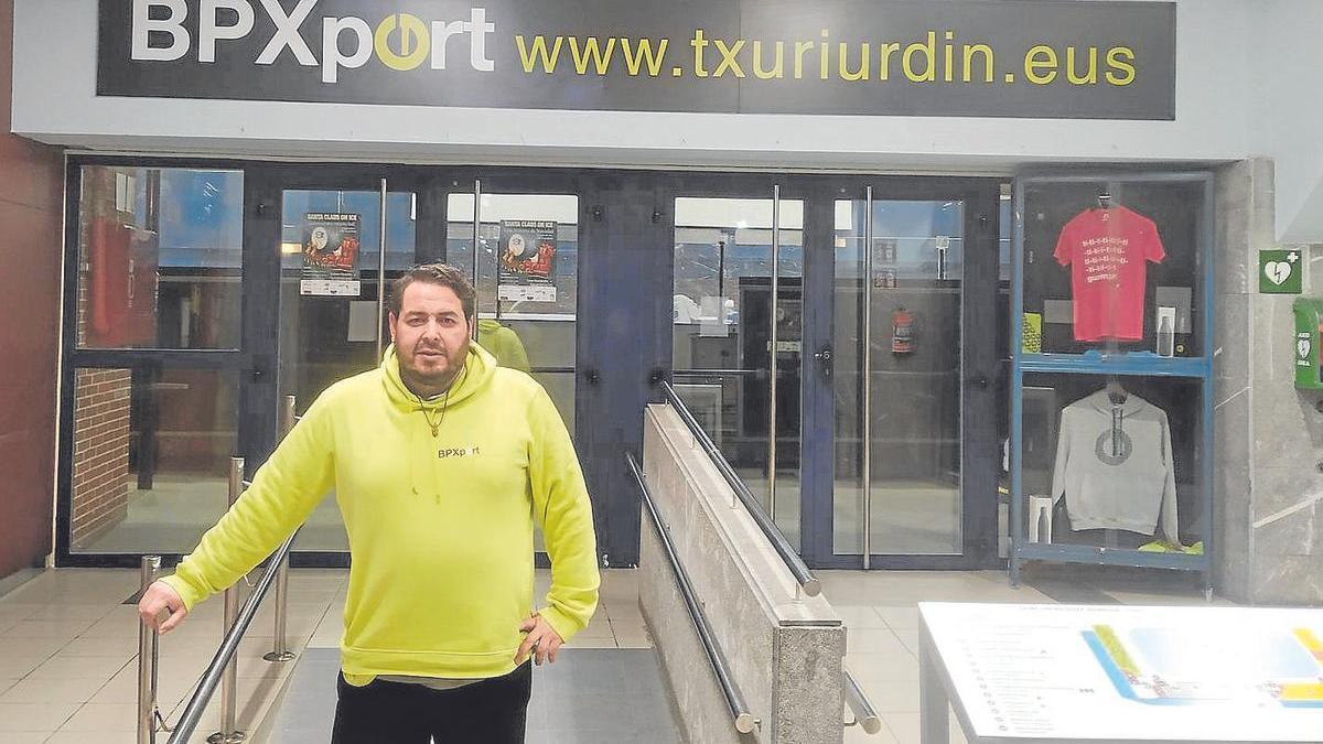 Xabier Vázquez, director del Palacio de Hielo Txuri-Urdin.
