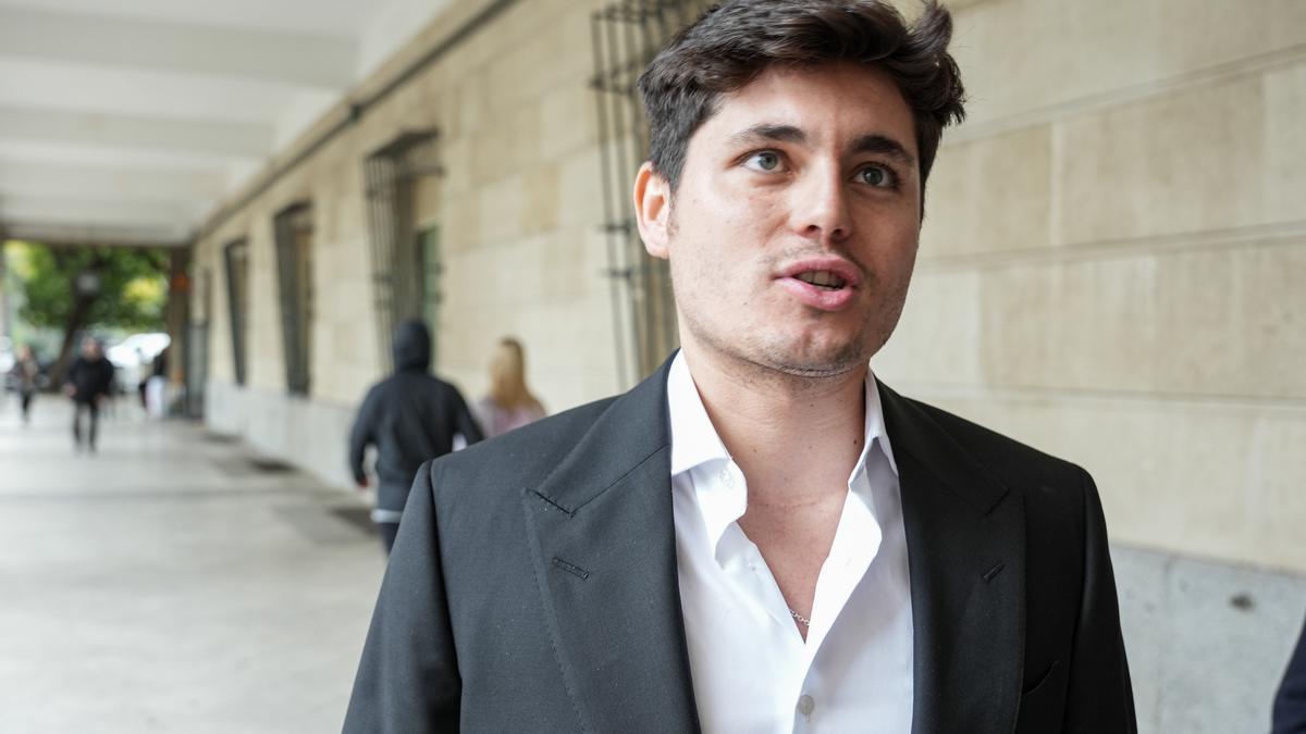 Quiles, a su salida del Juzgado de Instrucción.