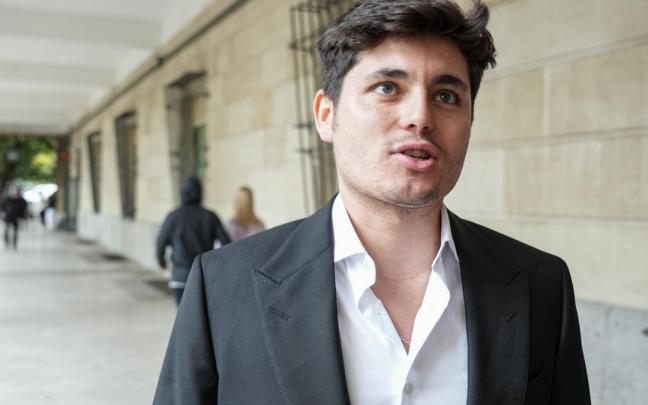 Quiles, a su salida del Juzgado de Instrucción.