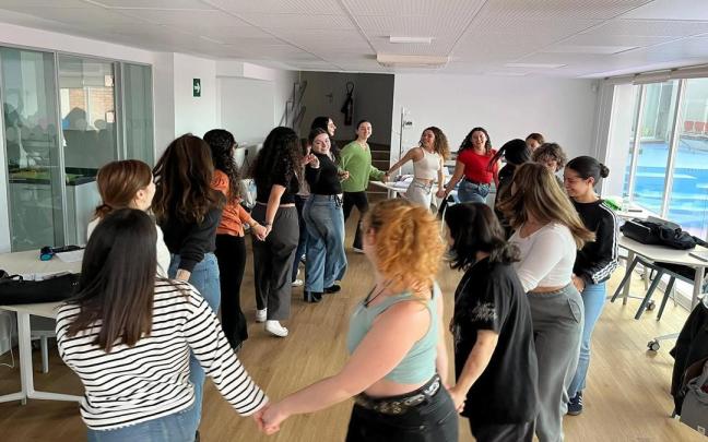 Participantes en un curso anterior de monitos de tiempo libre