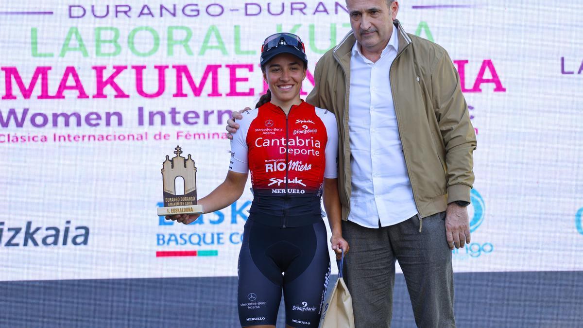 Ayala Serrano, nueva ciclista del Laboral Kutxa-Euskadi.
