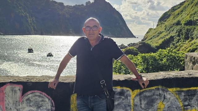 El fotógrafo beasaindarra Mikel De Las Heras.