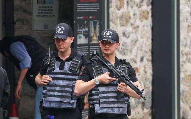 Imagen de archivo de la policía turca.