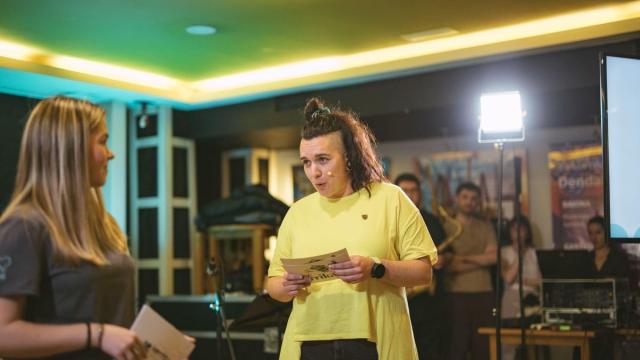 Presentación de Herritu en el espacio Kalderapeko de Bilbao.