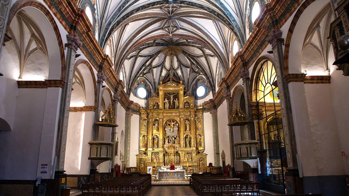 Interior de la catedral de Albarracín.