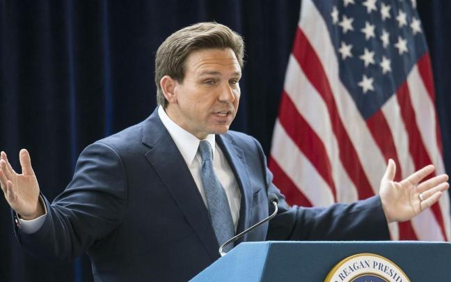 El gobernador de Florida, Ron DeSantis, en una foto de archivo.