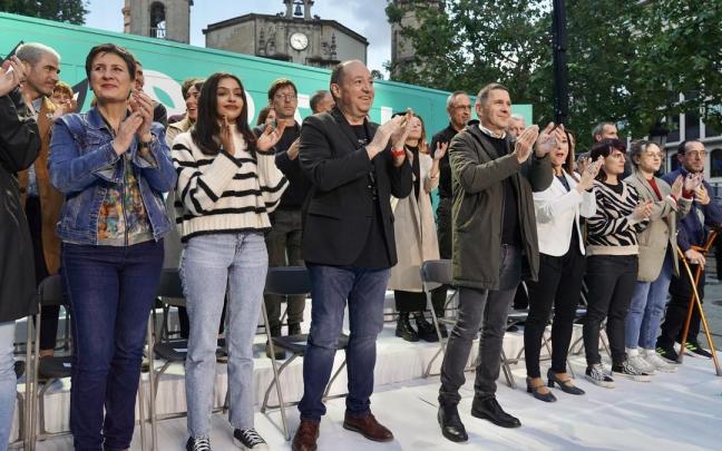 Mitin de EH Bildu por las elecciones europeas