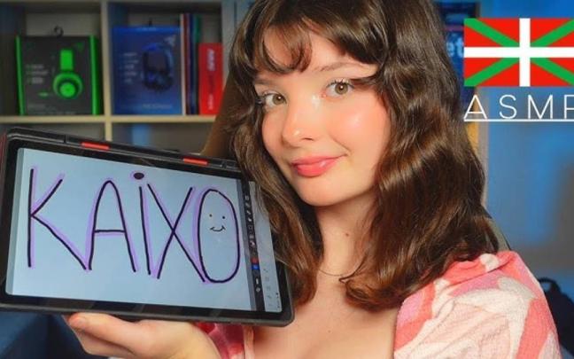 Múltiples creadores de contenido producen ASMR en euskera.