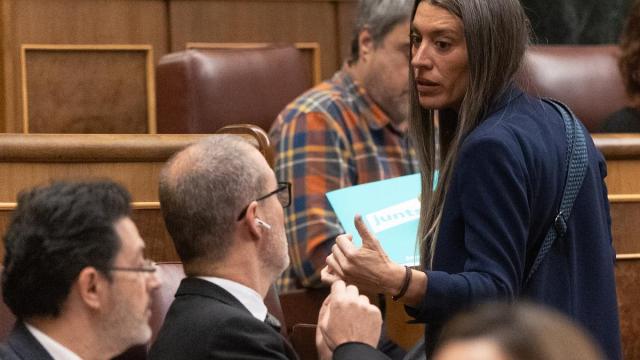 La portavoz de Junts en el Congreso, Miriam Nogueras.