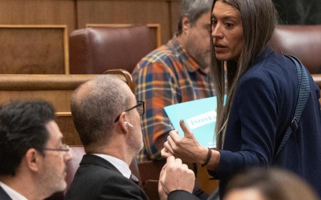 La portavoz de Junts en el Congreso, Miriam Nogueras.