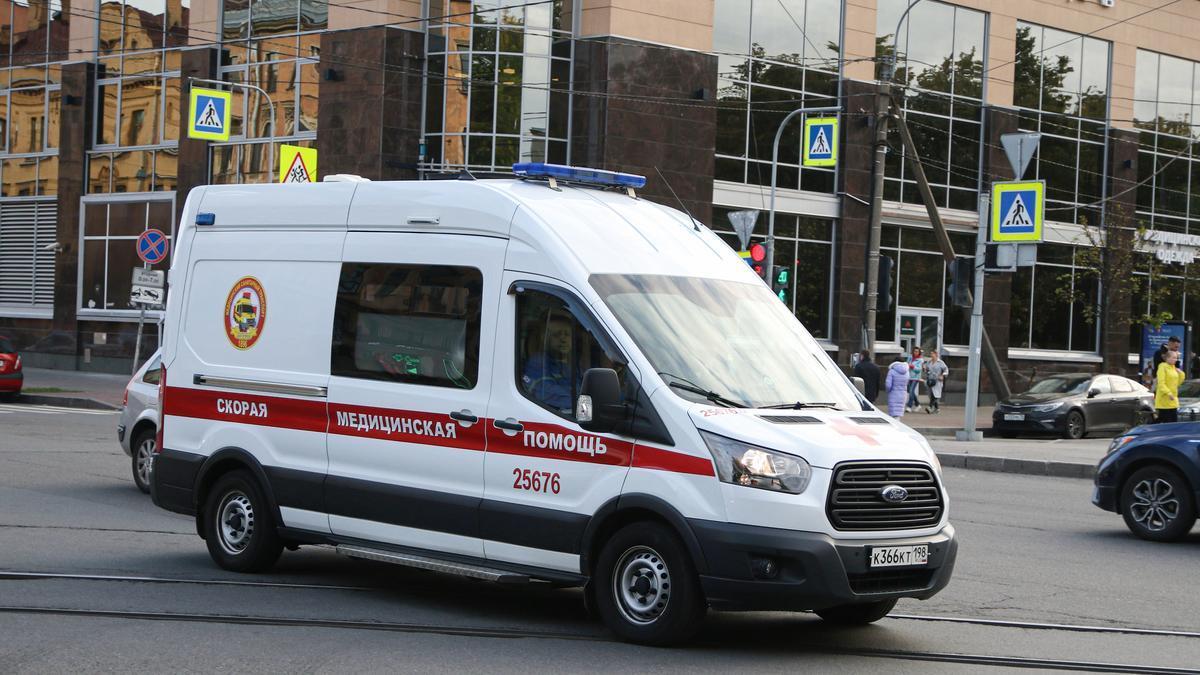 Una ambulancia en San Petersburgo en una imagen de archivo.