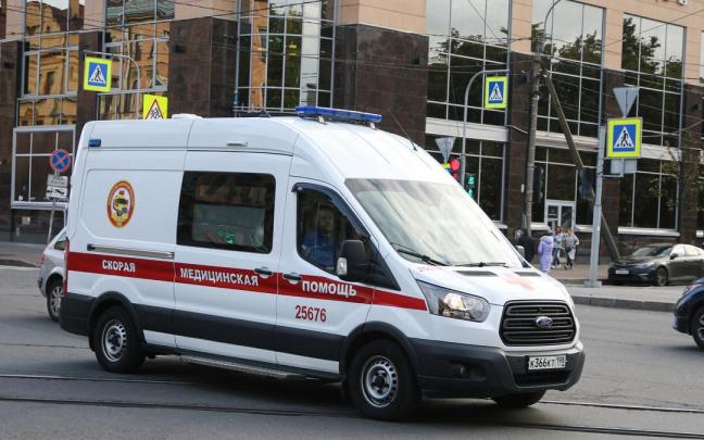 Una ambulancia en San Petersburgo en una imagen de archivo.