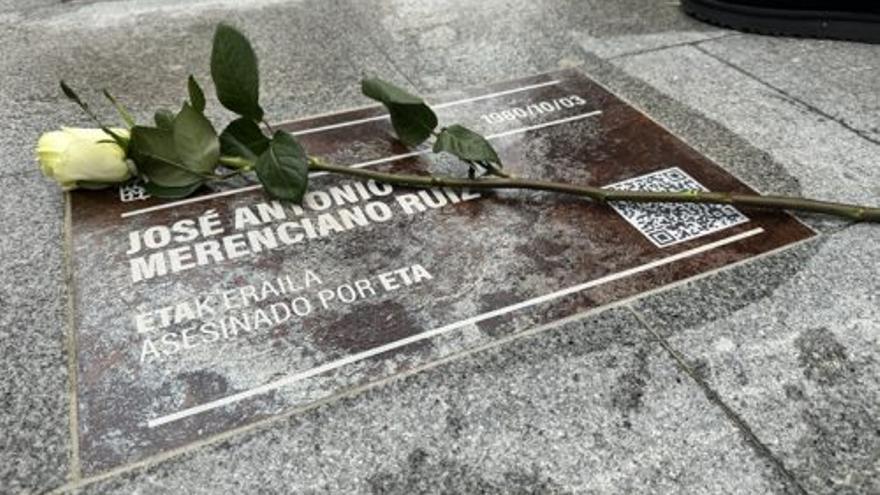 Placa de José Antonio Merenciano Ruiz