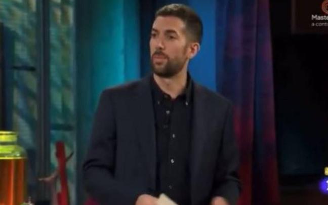 David Broncano reacciona al enfado de Melody en 'La Revuelta' / RTVE David Broncano reacciona al enfado de Melody en 'La Revuelta'