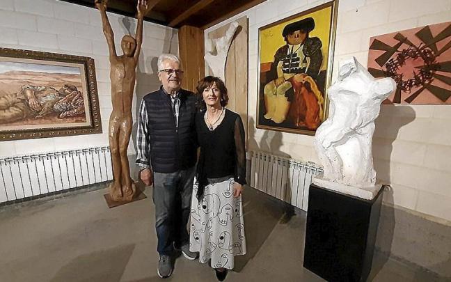 La exposición se inauguró ayer por la tarde.