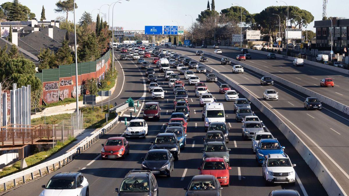 Coches en la carretera