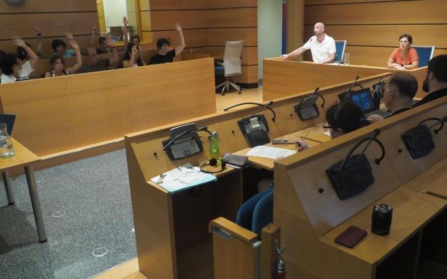 EH Bildu se sumó a la moción alternativa que apoyaba el inicio de un proceso participativo sobre la sokamuturra en Eibar.