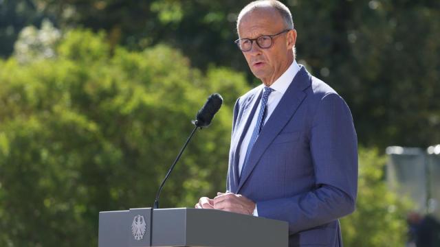 El canciller alemán, Friedrich Merz.