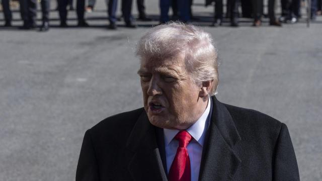 Imagen de archivo del presidente estadounidense Donald Trump