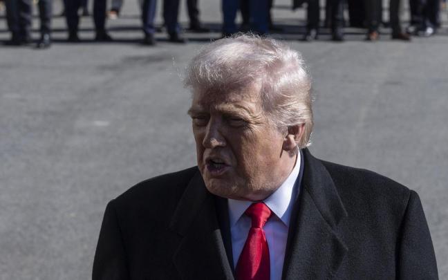 Imagen de archivo del presidente estadounidense Donald Trump