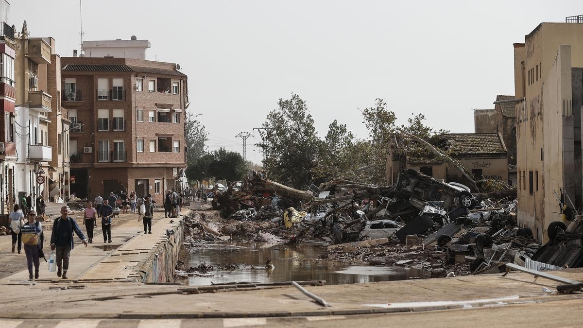 Las imágenes de las graves inundaciones causadas por la DANA en Valencia