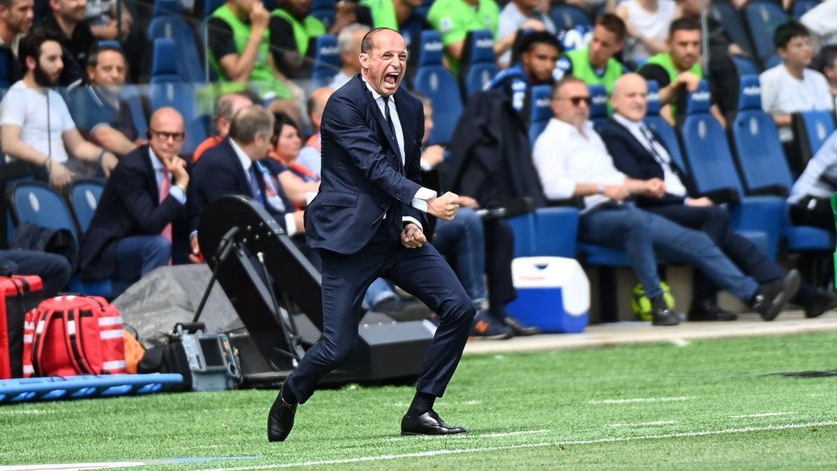 El hasta ahora entrenador de la Juventus Massimiliano Allegri.