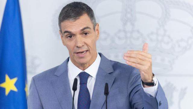 El presidente del Gobierno español, Pedro Sánchez