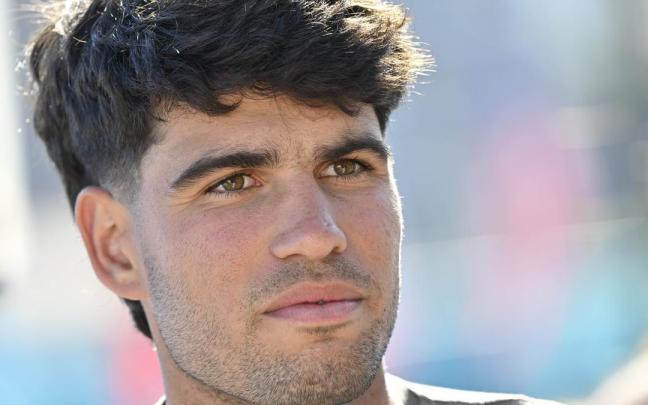 Alcaraz, en Montecarlo.