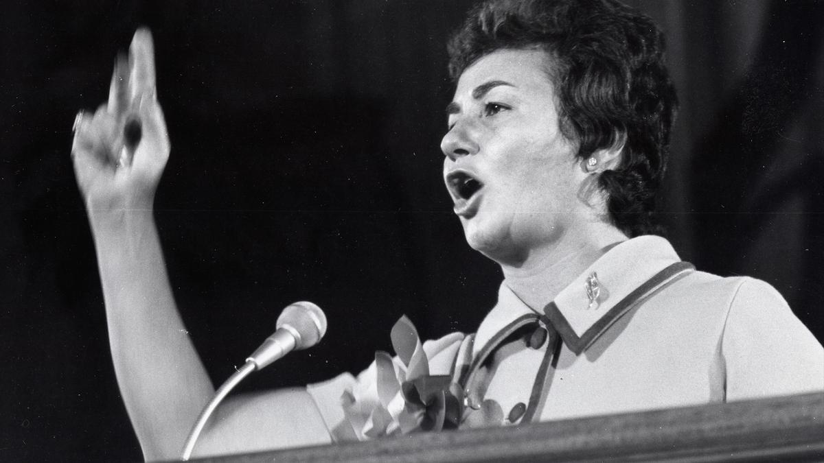 Imagen de archivo de Juanita Castro, hermana de Fidel y Raúl Castro, exdirigentes de Cuba
