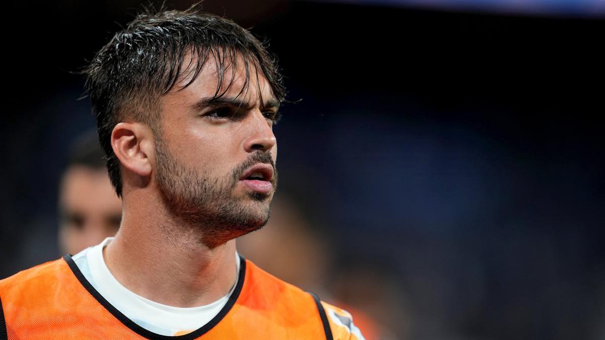 El jugador del Real Madrid Raúl Asencio.