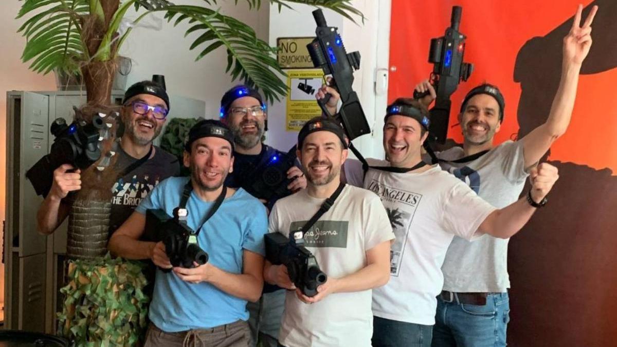 En Donostia Laser Parkea cuentan con zona ‘laser tag’ para competir en grupo.