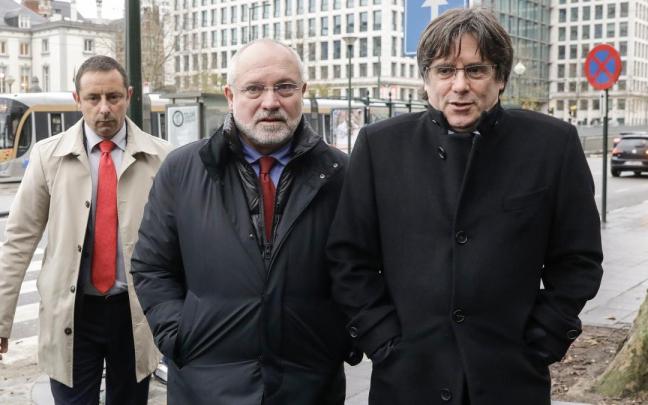 El exconseller Lluís Puig y el expresident Carles Puigdemont, pendientes de la amnistía.
