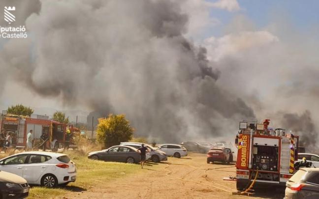 Imagen del incendio