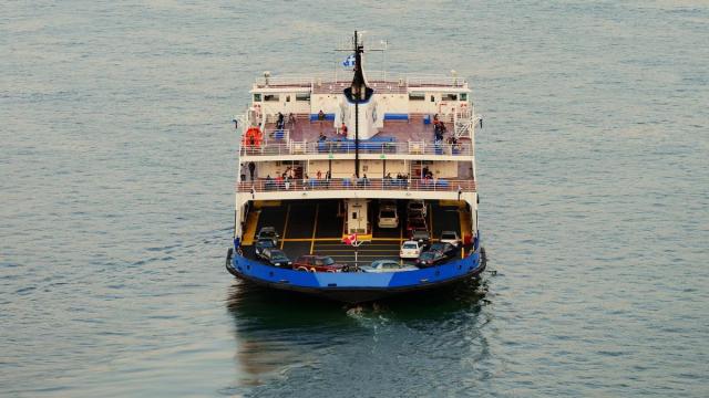 Un ferry ajeno a esta historia.