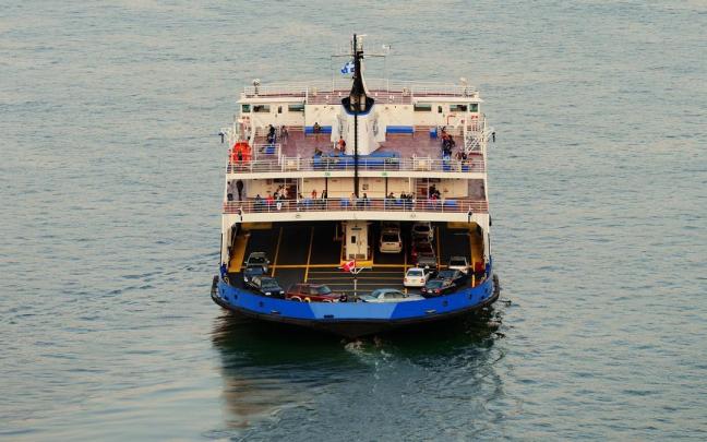 Un ferry ajeno a esta historia.