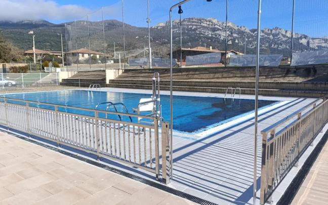 Las piscinas de Samaniego en Rioja Alavesa