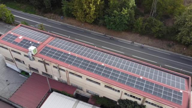 Instalación Auzoargi en Biziola de Lazkao.