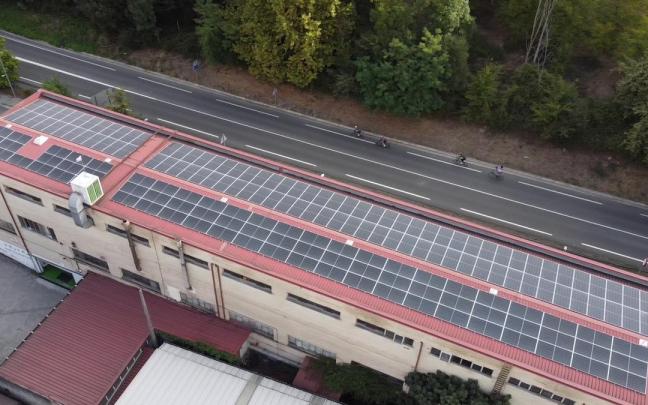 Instalación Auzoargi en Biziola de Lazkao.